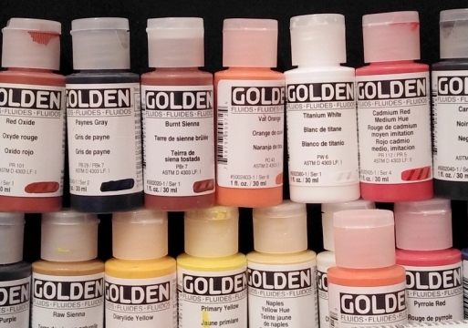  T TOGUSH Acrylic Airbrush Paint Set of 15 Colors 30 ml